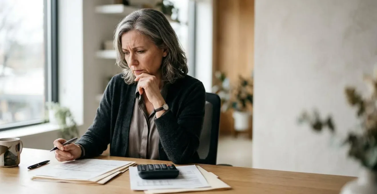 Illustration représentant le stress financier lié à la franchise de 90 jours en assurance emprunteur