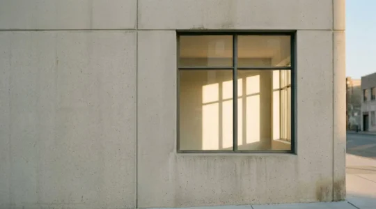 Propriétaire face à un bien immobilier vide symbolisant la vacance locative