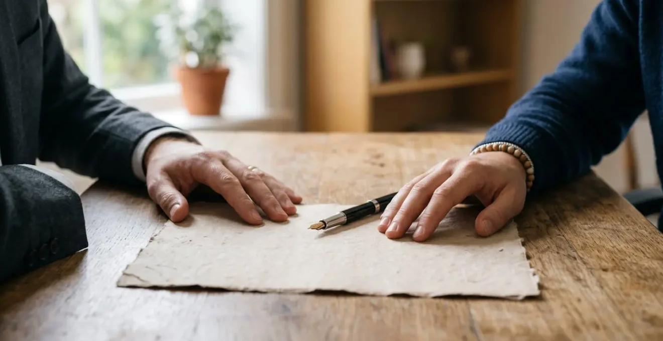 Négociation d'une convention d'honoraires entre propriétaire et avocat spécialisé en droit immobilier