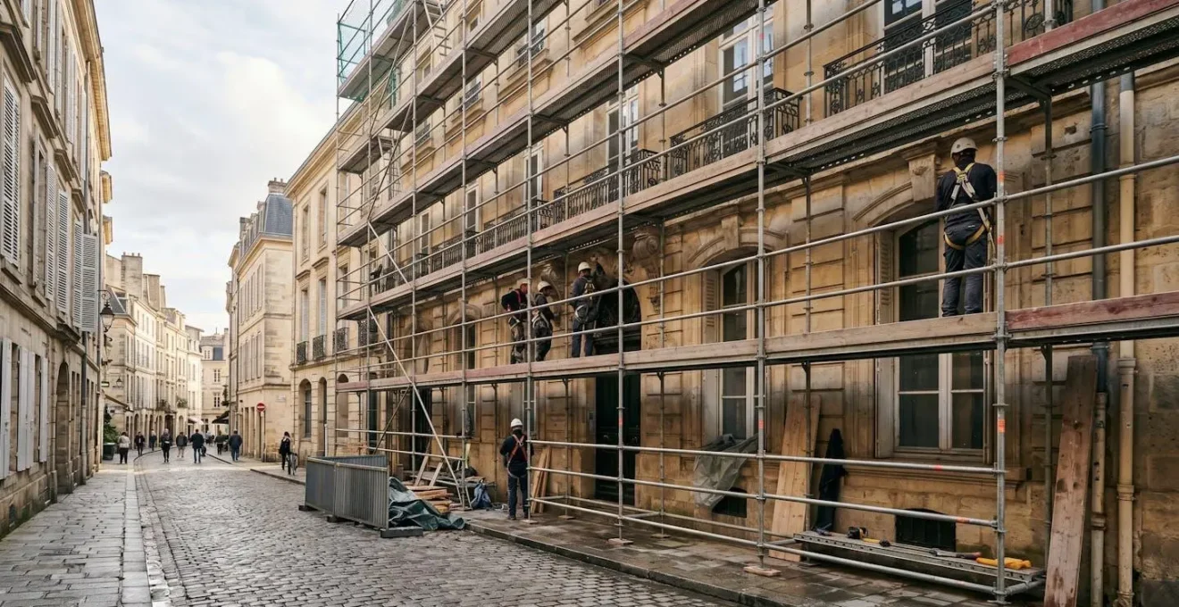 Rénovation d'un immeuble ancien dans un secteur patrimonial protégé